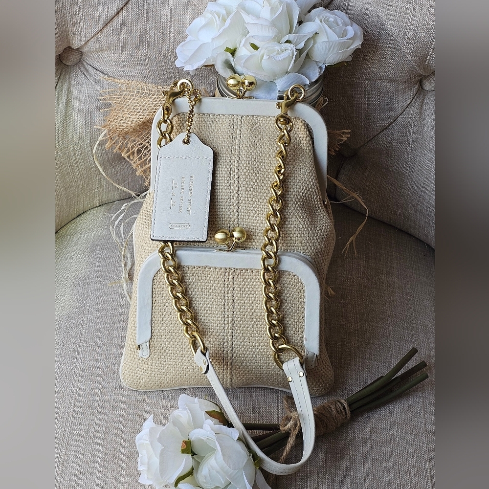 Coach Limited Edition Bleeker Street Double Kisslock Shoulder Bag ( 39 of 70 ) - Picture 12 of 16
